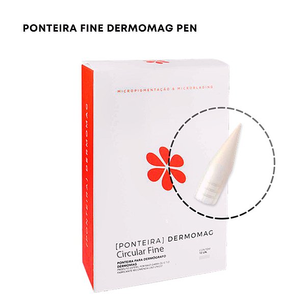 Ponteira DermoMag Fine Circular