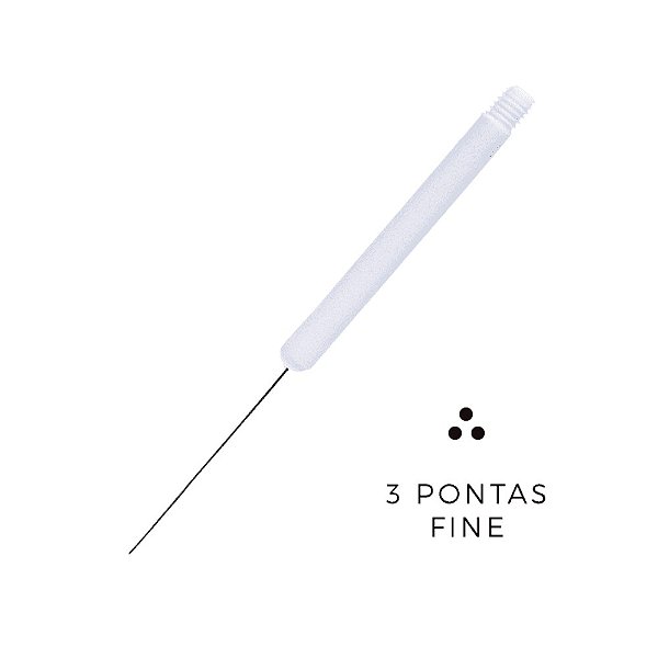 Agulhas Dermomag 3 pontas Fine ( MAG JR. e MAG PEN )