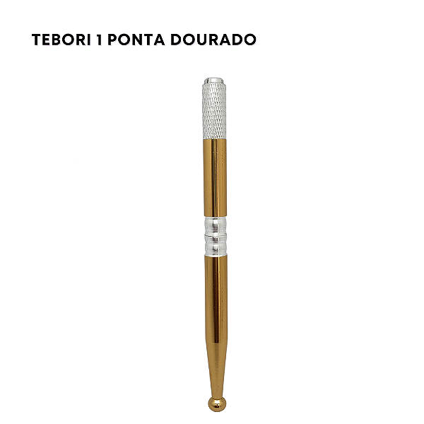 Tebori Dourado Bolinha
