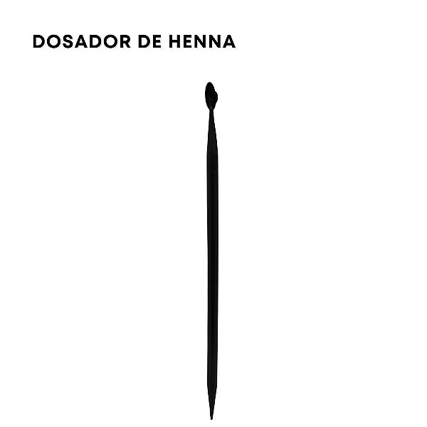 Dosador de Henna preto