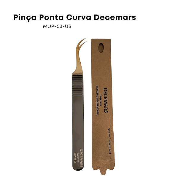 Pinça Decemars MJP-03-US Curva