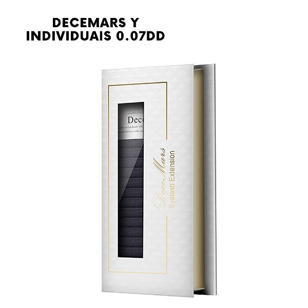 Cílios Y Decemars 0,07DD Tamanhos Individuais