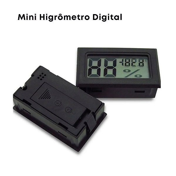 Termo-Higrômetro Digital Mini