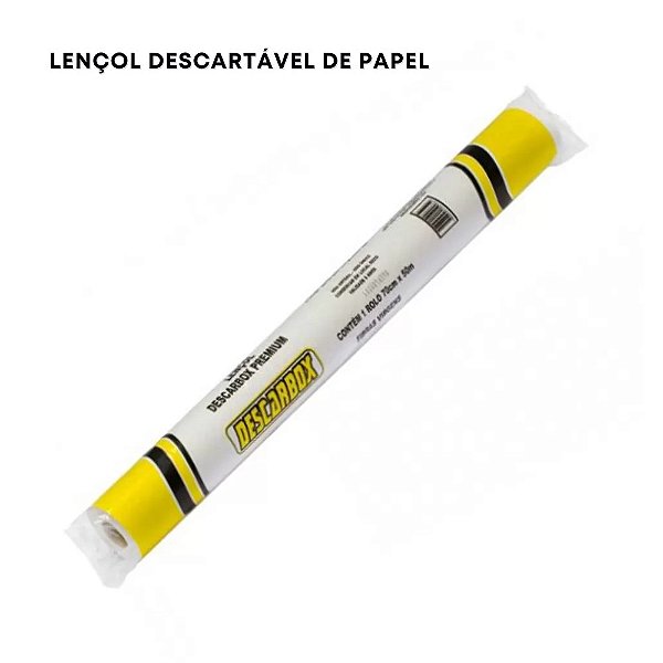 Lençol Descartável Premium - 70cm x50metros - DESCARBOX