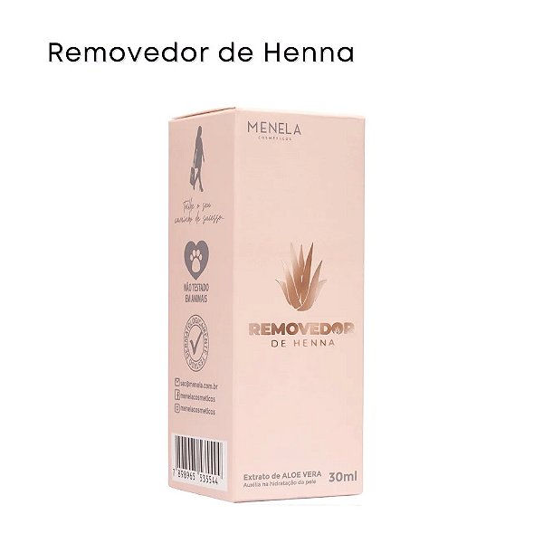 Removedor de Henna Menela 30ml