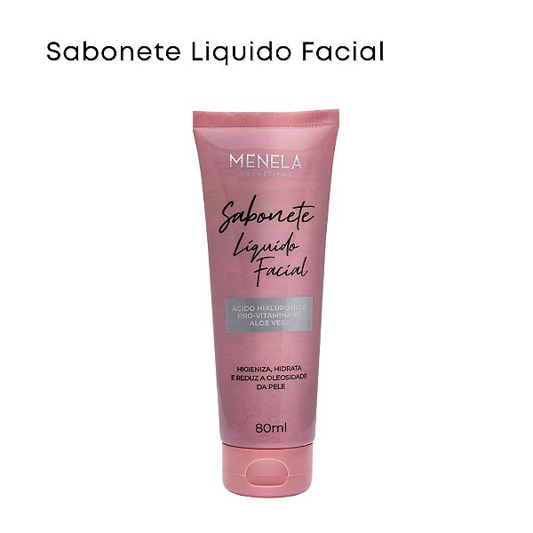 Sabonete Liquido Facial Menela 80ml