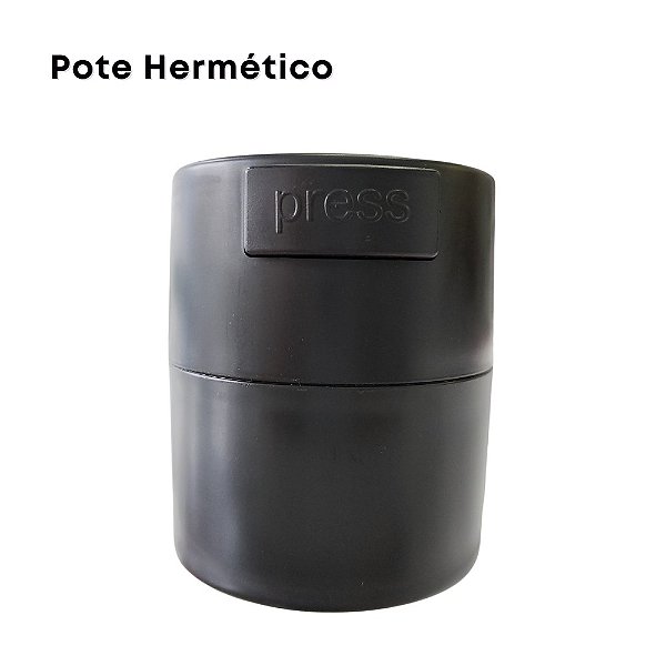Pote Hermético Preto