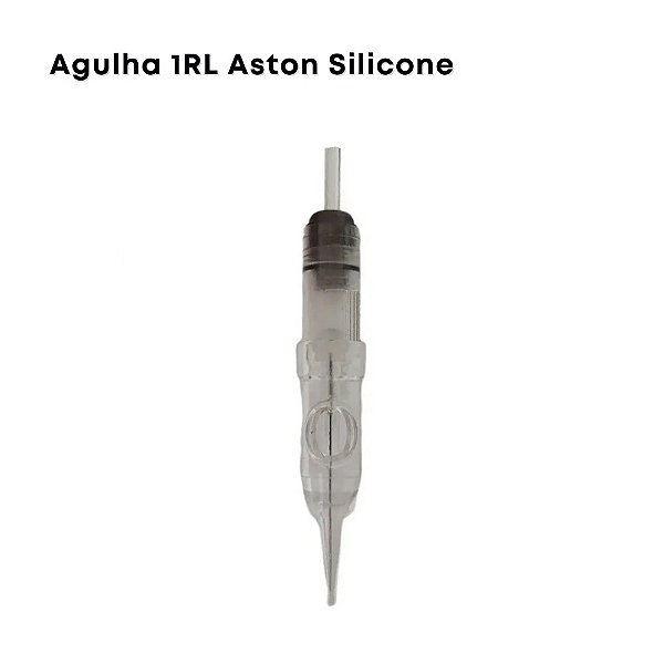 Aston 1 ponta RL Agulha De Fácil Encaixe SILICONE ( Com Anvisa ) 0.30mm