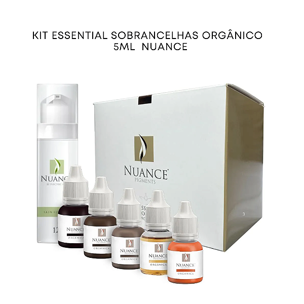 Kit Essencial Sobrancelhas Organico Nuance