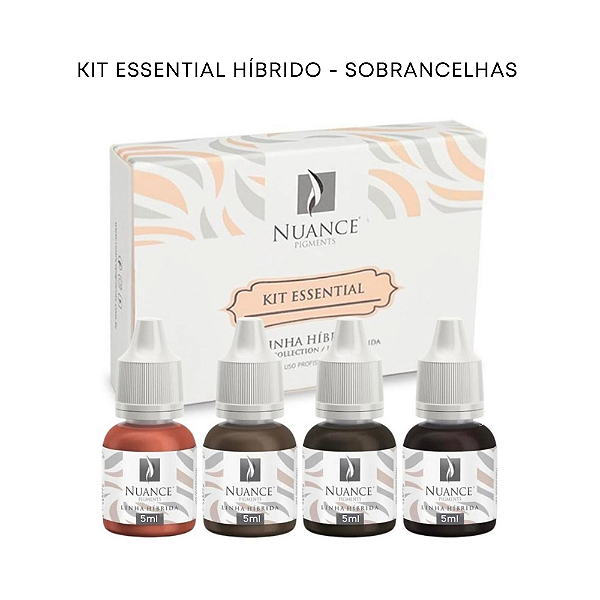 Kit Essencial Hibrido Sobrancelhas Nuance