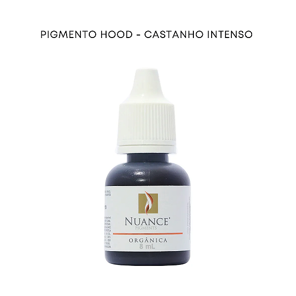 Pigmento Hood - Castanho Intenso 8ml Organico Nuance