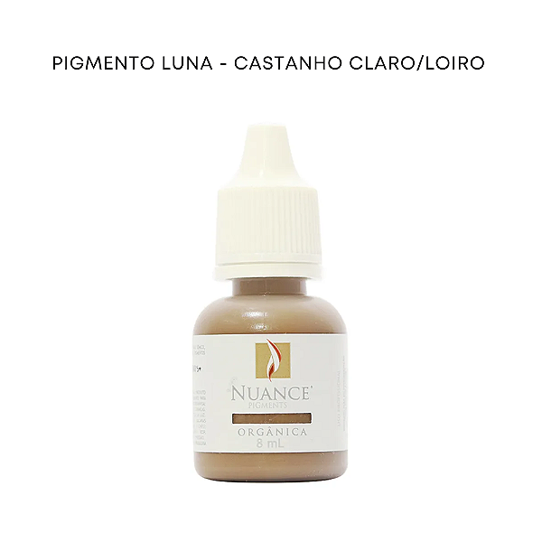 Pigmento Luna - Castanho Claro/Loiro 8ml Organico Nuance