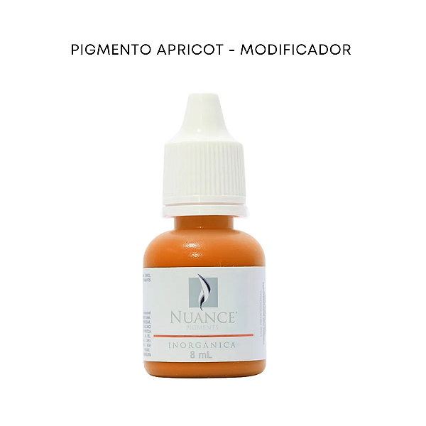 Pigmento Apricot - Modificador 8ml Inorganico Nuance