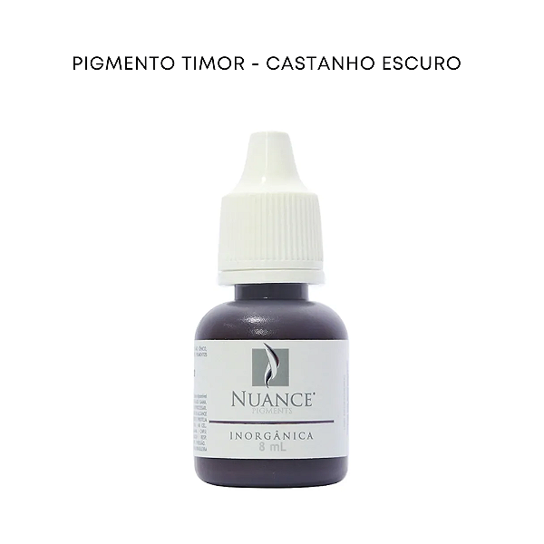 Pigmento Timor - Castanho Escuro 8ml Inorganico Nuance