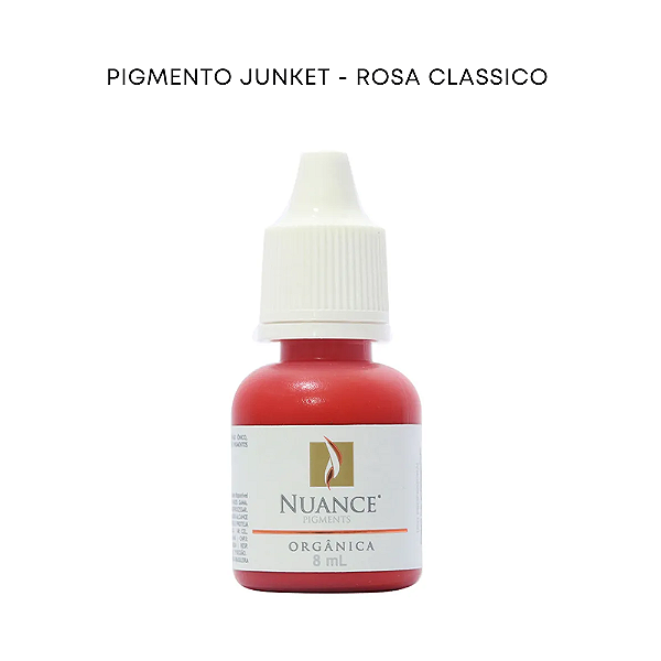 Pigmento Junket - Rosa Classico 8ml Organico Nuance