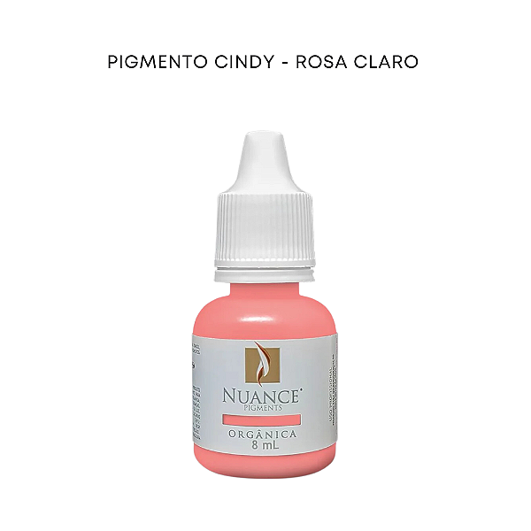 Pigmento Cindy - Rosa claro 8ml Organico Nuance