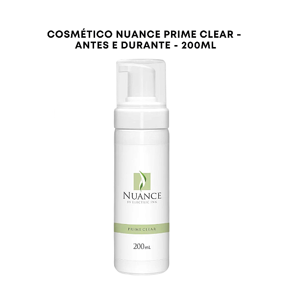 Nuance Prime Clear - Antes e Durante 200ml