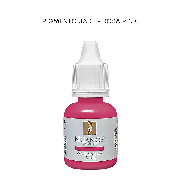 Pigmento Jade - Rosa Pink 8ml Organico Nuance