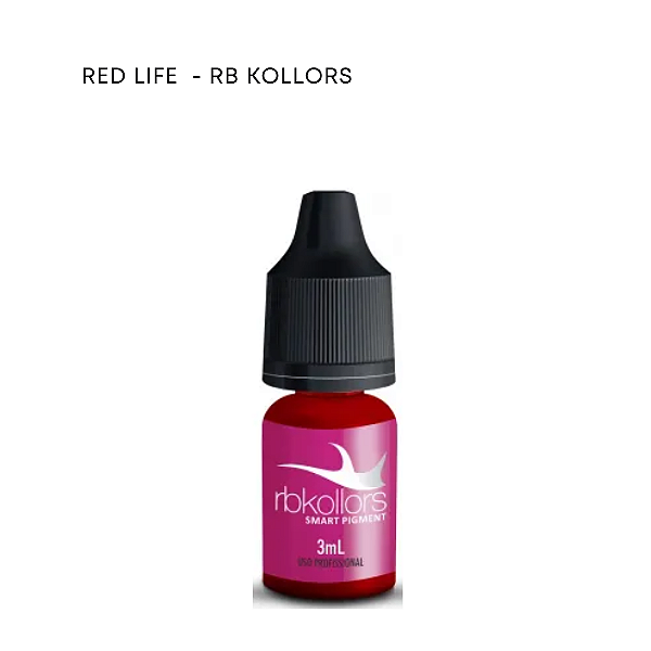 Pigmento 3ml Red Life Rb Kollors