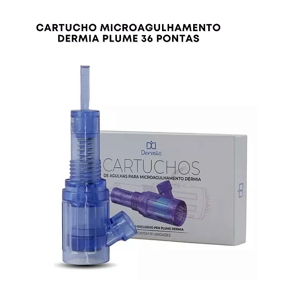 Cartucho Dermia Pen Plume 36 pontas