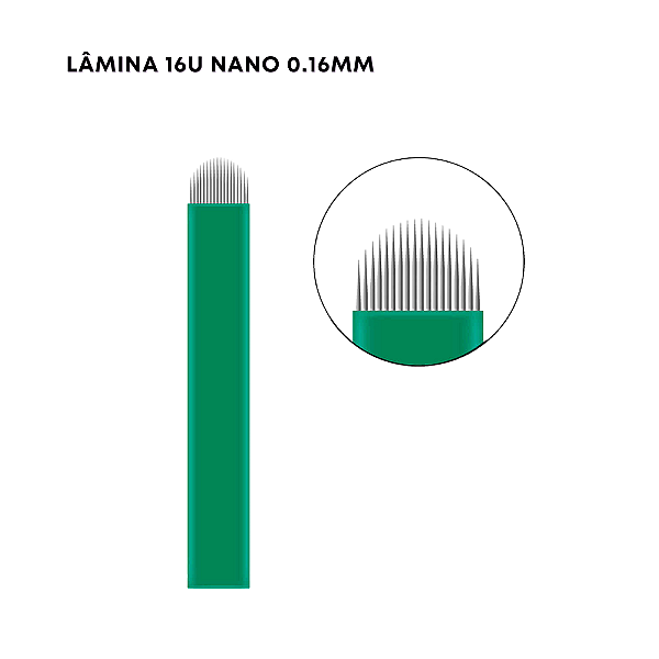 Lâmina 16U Nano 0.16mm