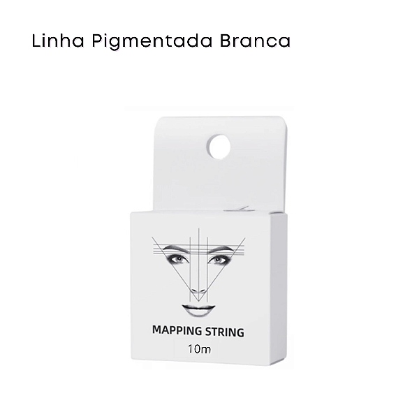 Linha Pigmentada 10 metros Mapping String Branca