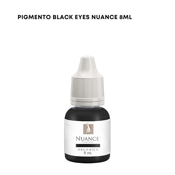 Pigmento Black Eyes-  8ml Organico Nuance