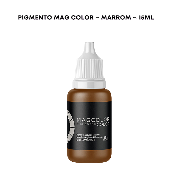 Pigmento Mag Color 15ml Marrom