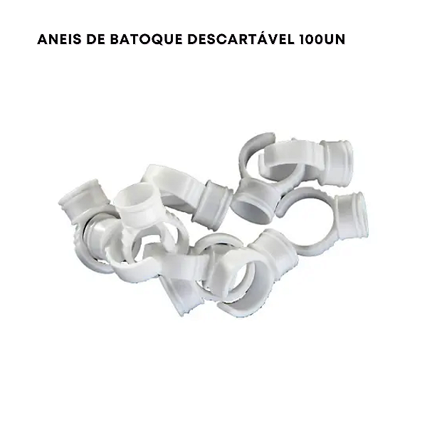 Aneis Branco 100 un