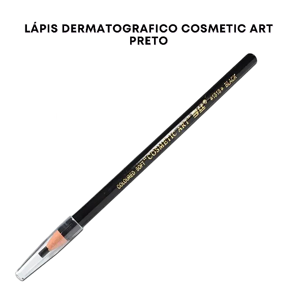 Lápis Dermatográfico Preto Cosmetic Art
