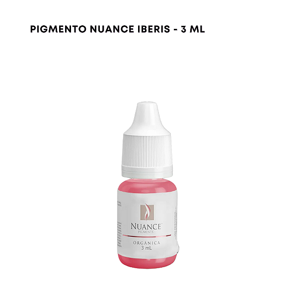 Pigmento Iberis - Rosa Coral 3ml Organico Nuance