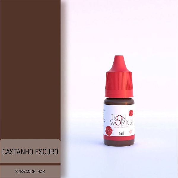 Pigmento Iron Works Castanho Escuro 5ml