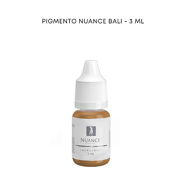Pigmento Bali - Loiro Natural 3ml Inorganico Nuance