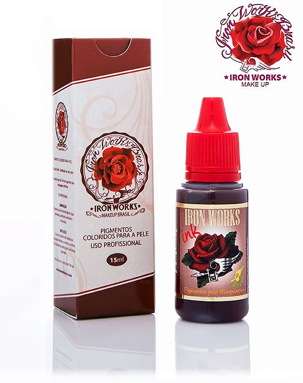 Pigmento Iron Works Castanho Intermediário