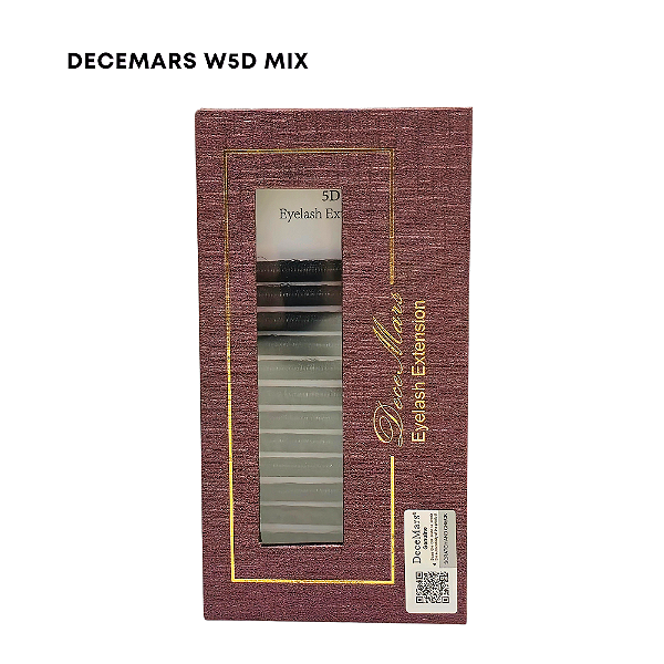 Cílios Mix Decemars 5D ( 0.07D )