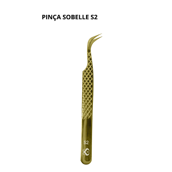 Pinça Sobelle S2 Dourada Aplicação