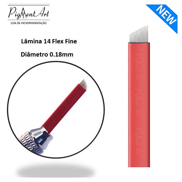 Lâmina 14 Flex Fine 0.18mm