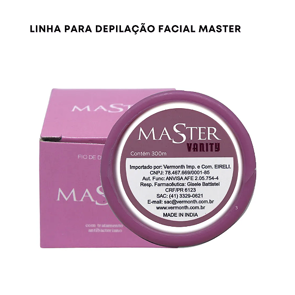 Linha Para Depilação Facial Master Vanity