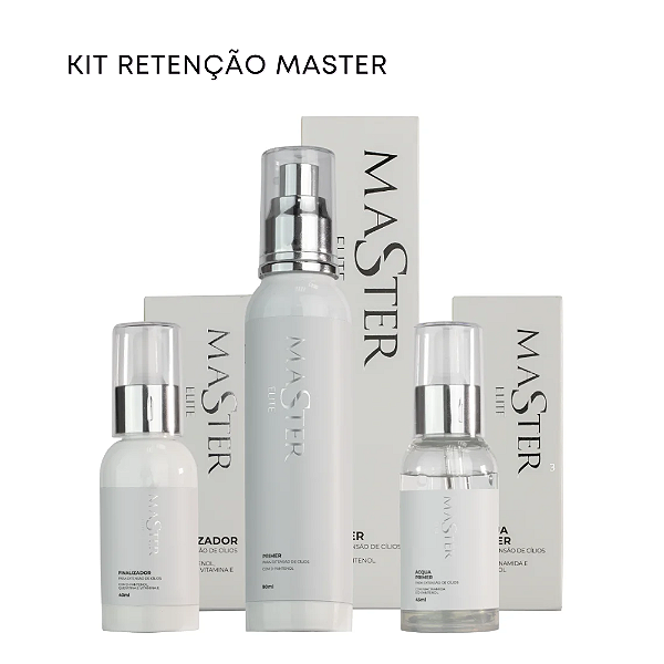 Kit Retenção Master - Acqua + Primer + Finalizador