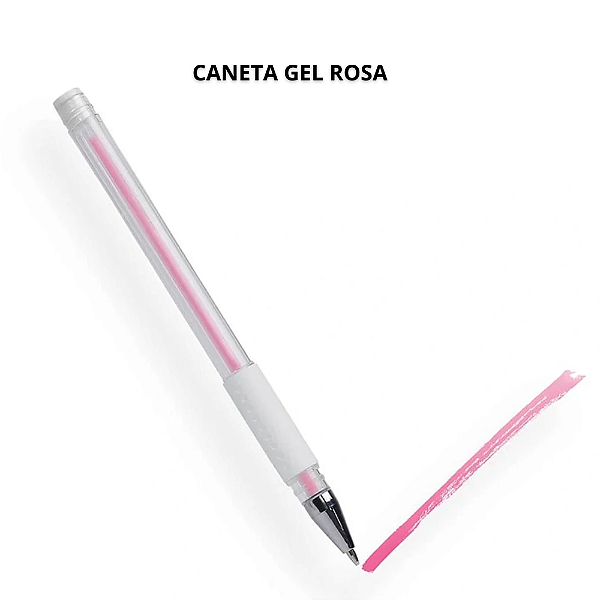 Caneta Gel Rosa