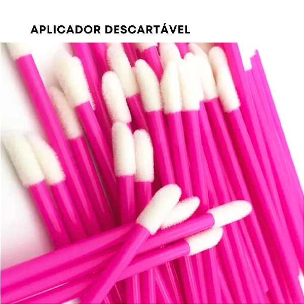 Aplicador Descartável pink 50 unidades