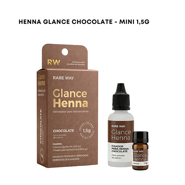 GLANCE HENNA MINI 1,5G CHOCOLATE