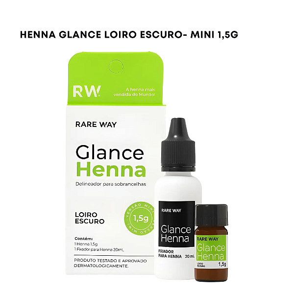 GLANCE HENNA MINI 1,5G LOIRO ESCURO