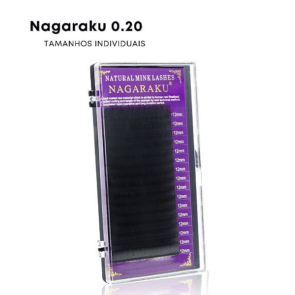 Cílios Nagaraku 0.20 Natural Mink Lashes
