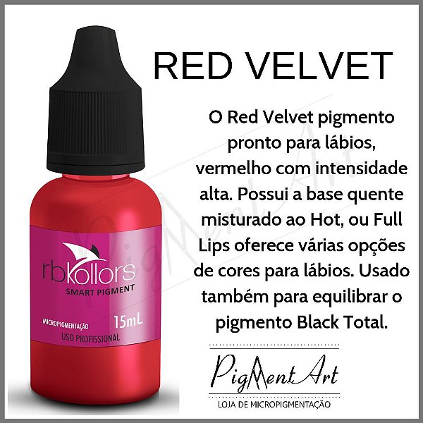Pigmento Red Velvet Rb Kollors