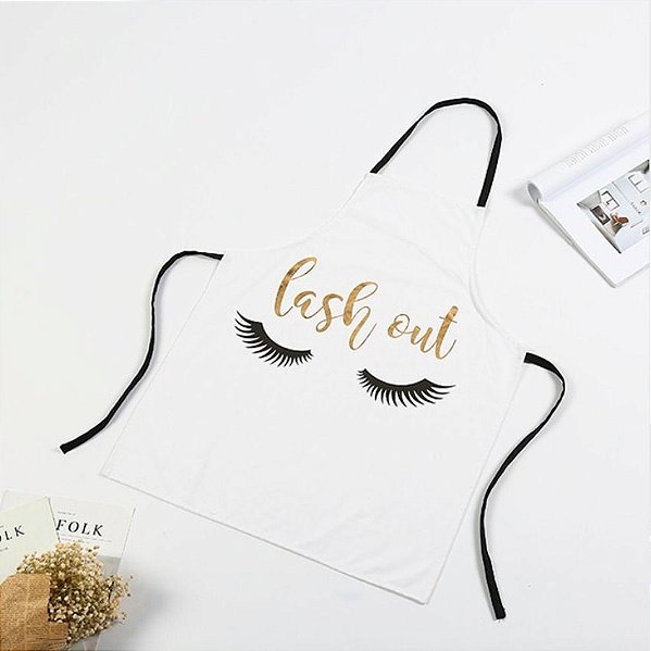 Avental Lash Out Branco