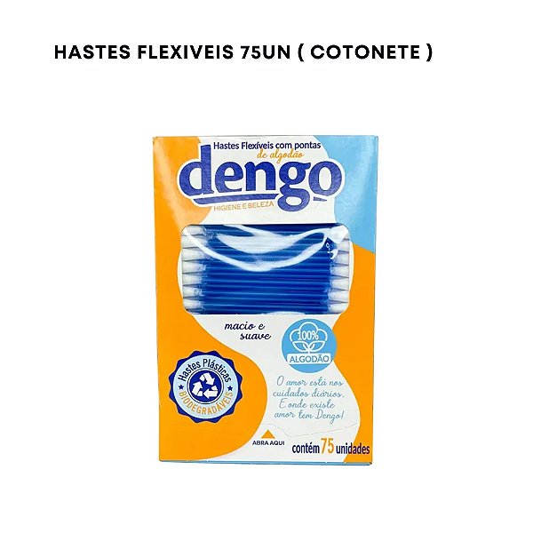 Hastes Flexíveis 75 unidades
