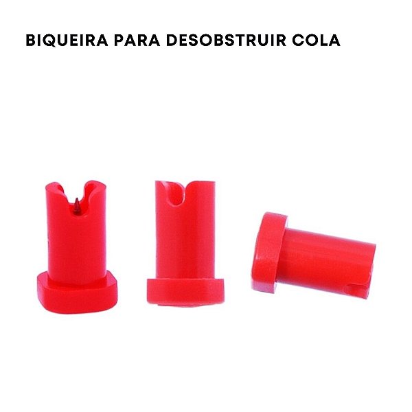 Biqueira para desobstruir cola