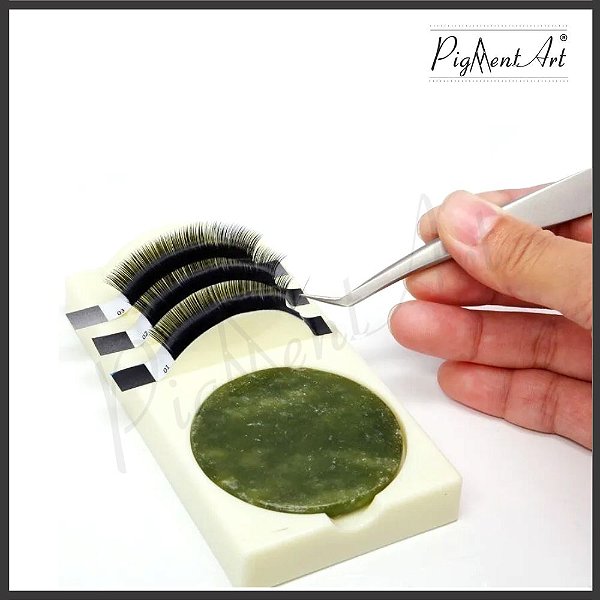 Suporte para pedra jade e chicote