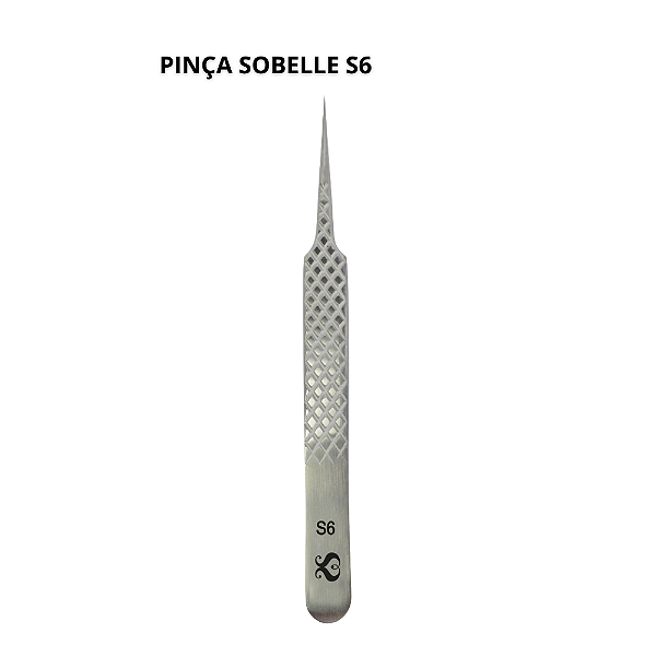 Pinça Sobelle S6 Prata Reta de precisão